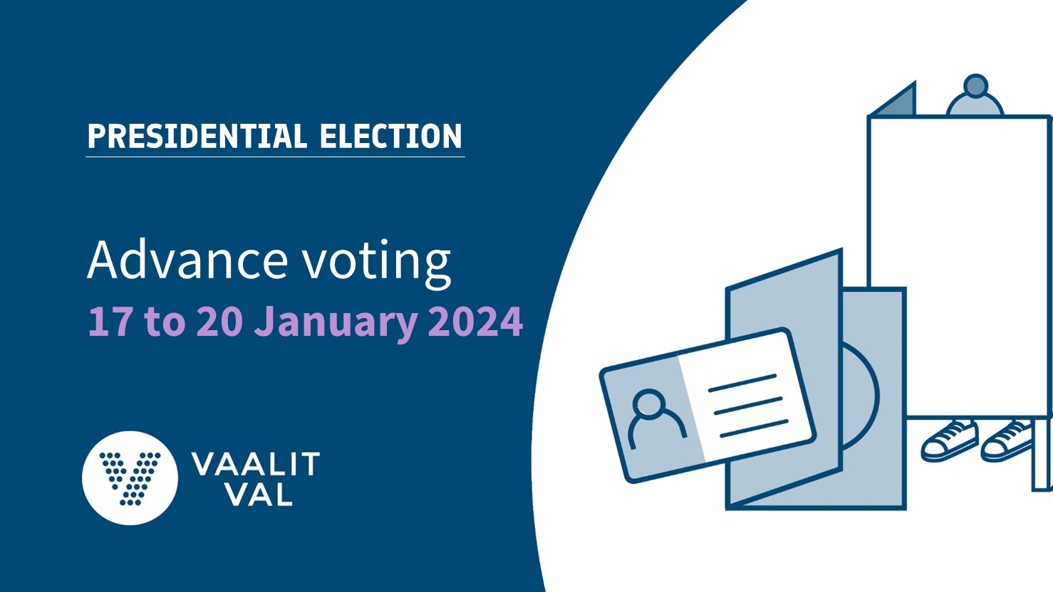 Presidential Election Advance voting 17-20 January 2024