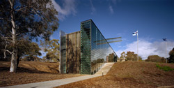 Teh building was designed by Vesa Huttunen