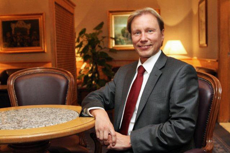 Damaskoksen EU-edustuston talouskehitysyhteistyöosastoa johtava Jyrki Torni, kuva: Päivi Arvonen