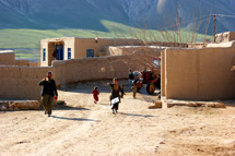 Kylä Afganistanin maaseudulla, kuva: Sam Karvonen