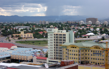 Namibian pääkaupunki Windhoek. Kuva: aj82, flickr.com