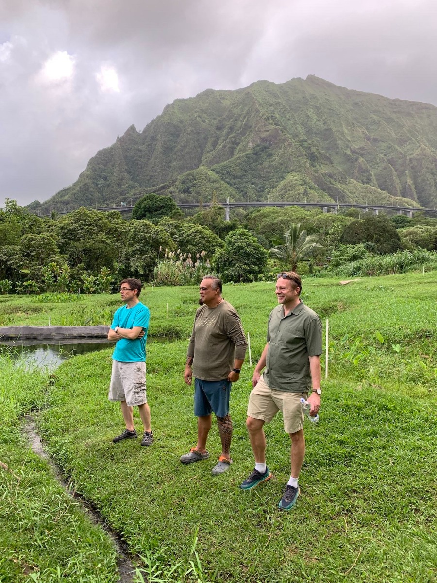 Jussi Sipola hosted the visit of Consul General Okko-Pekka Salmimies to Hawai'i in 2023