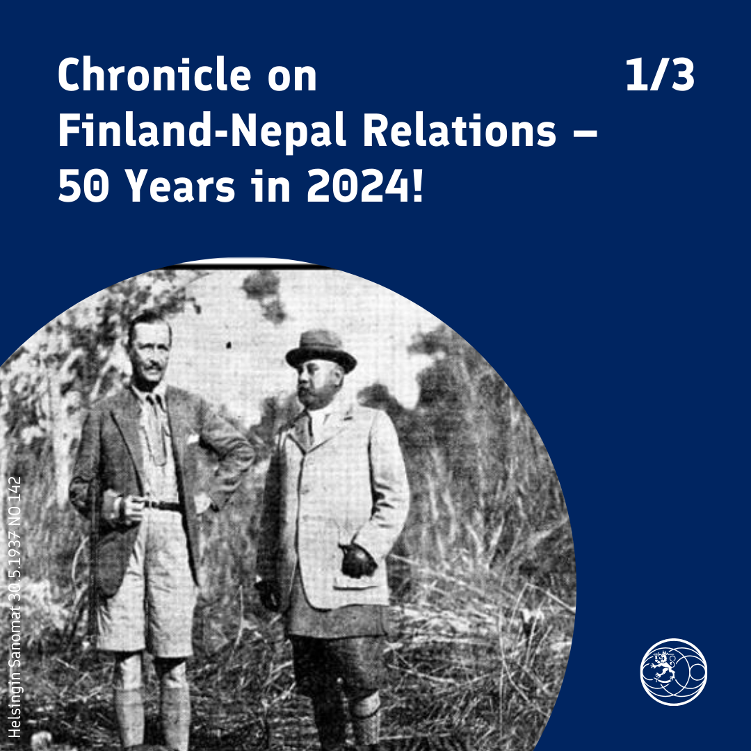 Celebrating 50 Years of Diplomatic Ties: The History of Finland-Nepal ...