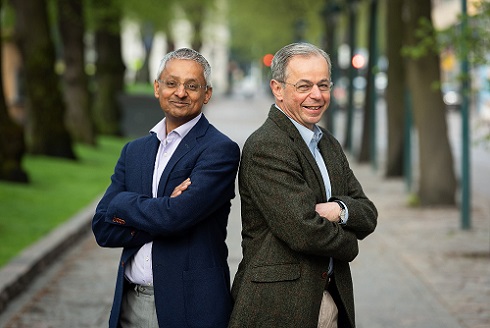 Cambridgen yliopiston kemistit Shankar Balasubramanian ja David Klenerman on palkittu vuoden 2020 Millennium-teknologiapalkinnon voittajina. 