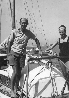 "Daphne" took Göran and Christine to the island of Leros.