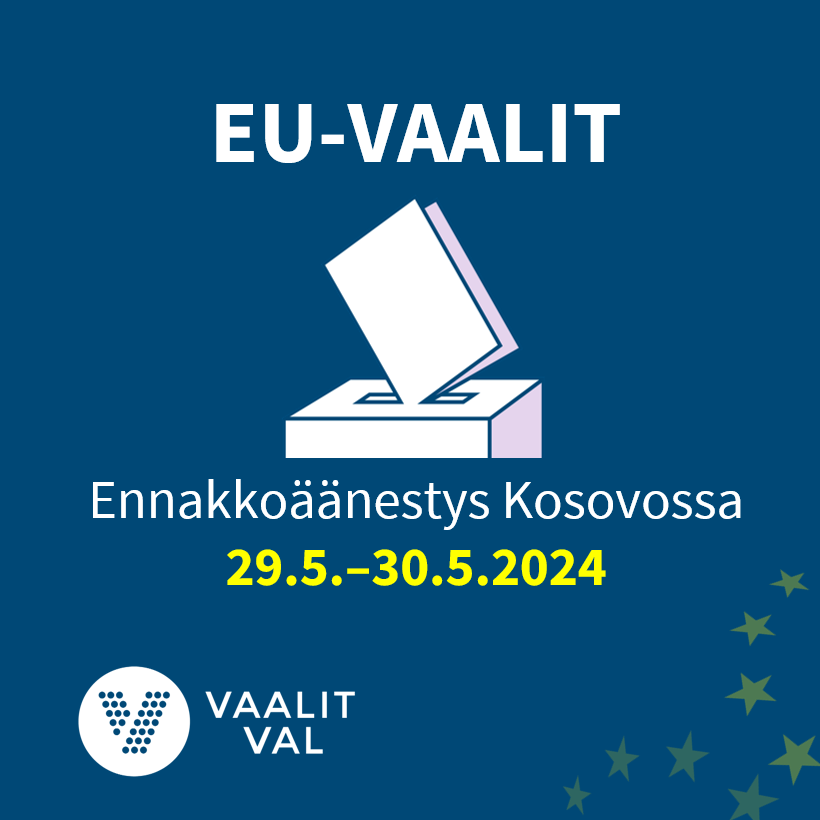 EU-Vaalit Kosovossa 2024