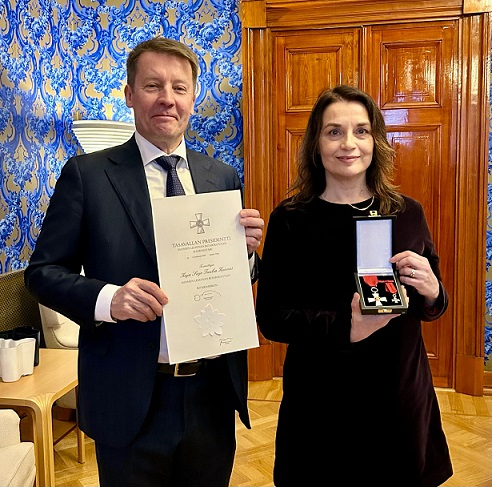  Vesa Vasara ja Kaja Kunnas.