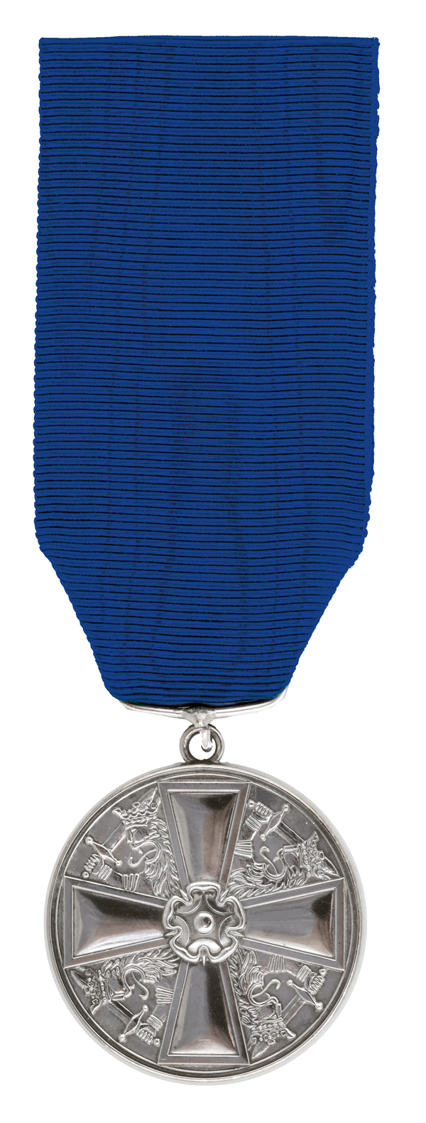 Medalj av 1. klass av Finlands Vita Ros' orden.