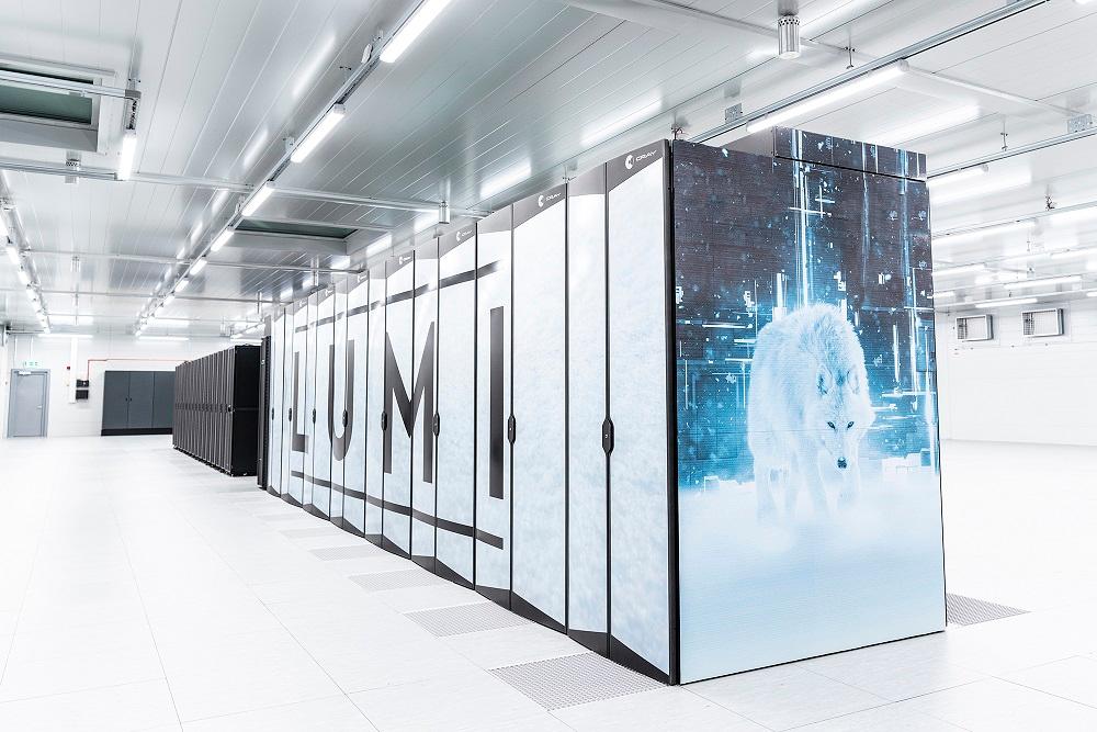 LUMI Supercomputer (c) CSC