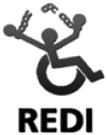 Logo de REDI, Red por los derechos de las personas con discapacidad de Argentina.