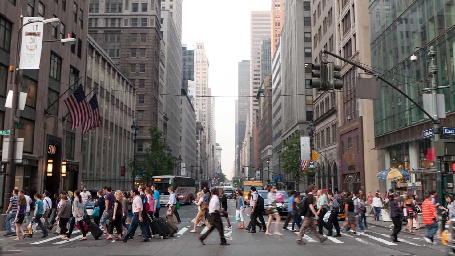 Photo of the streets of New York City