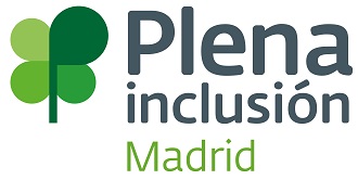 Logo de Plena Inclusión Madrid, Federación de Organizaciones de personas con discapacidad intelectual o del desarrollo de Madrid.