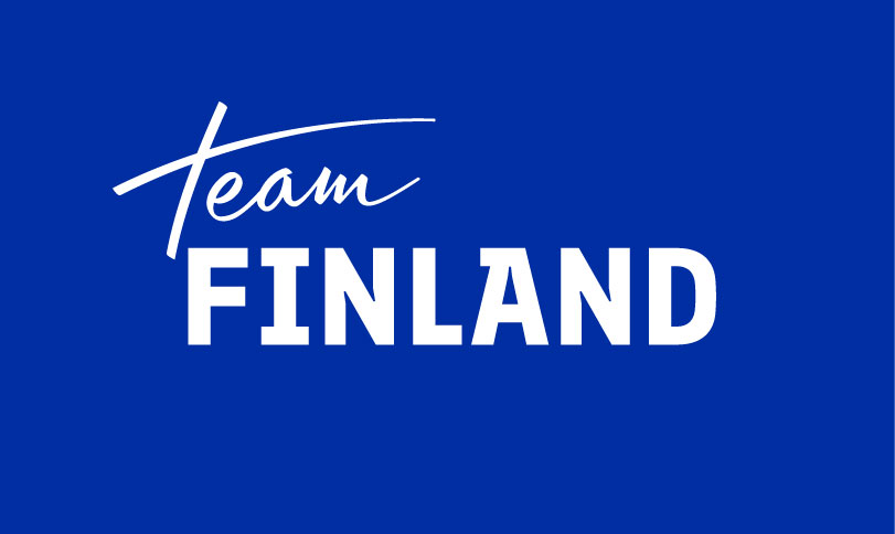 Team Finland sanat logona