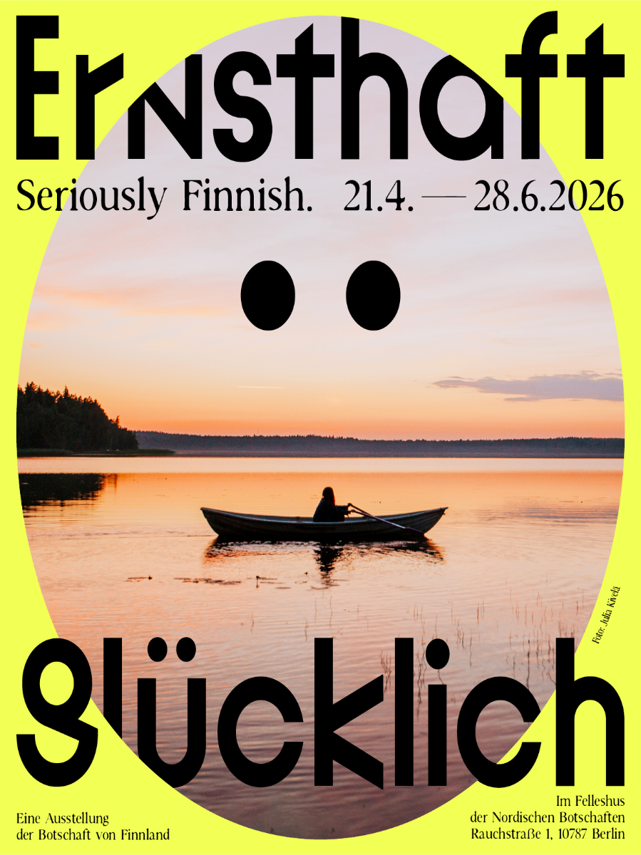 ”Ernsthaft glücklich. Seriously Finnish.” Eine Ausstellung der Botschaft von Finnland 