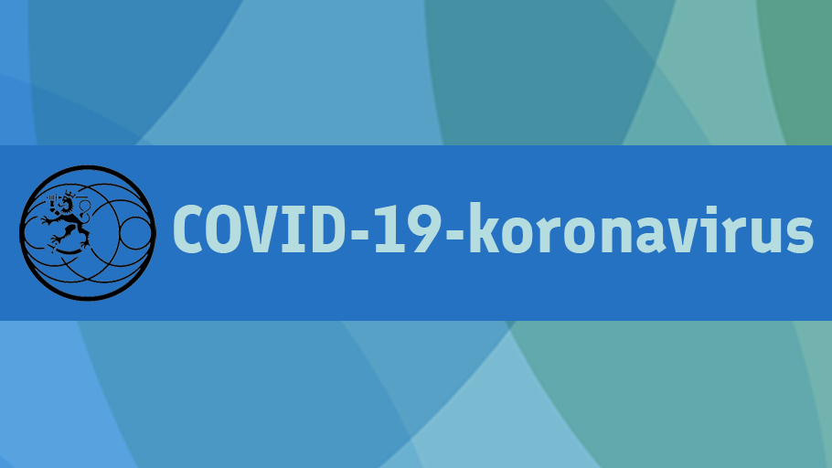 Text: COVID-19 coronavirus 