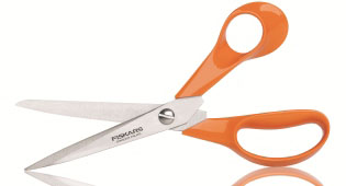 A narancssárga Fiskars olló