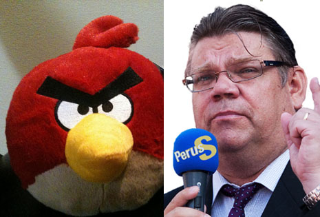 Angry Birds ja perussuomalaiset - Suomen ulkomaisen mediavuoden 2011 uutuudet