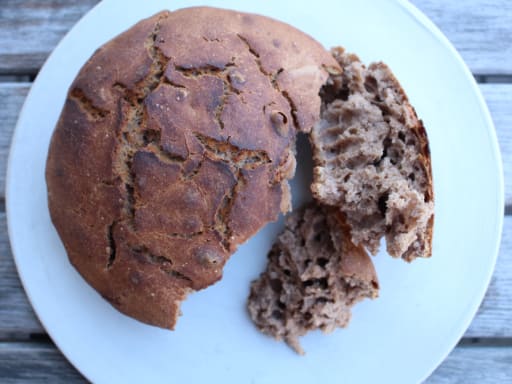 Bark bread