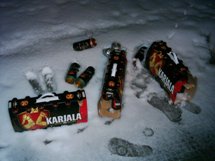 Bebidas no gelo. Foto Aliandra Barlete.