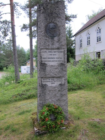 Carl Axel Gottlundin muistomerkki