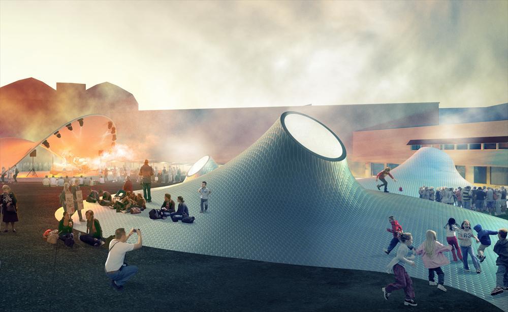 Concepção do artista: JKMM Architects