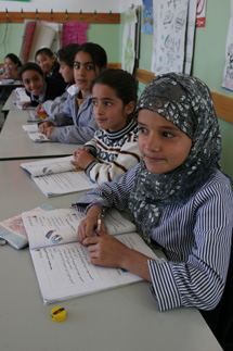 Finland has supported for the past 13 years the education sector in the Palestinian Territories