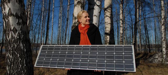 FinSolar Project, Finnish solar power, panels, Helen, Helsinki, Oulu, renewable energy, Aalto University, Finland