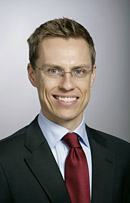Foreign Minister Alexander Stubb