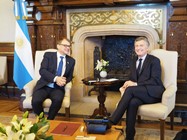 El Primer Ministro de Finlandia, Juha Sipilä y el Presidente de Argentina, Mauricio Macri se reunieron en Buenos Aires