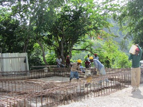 Haitissa rakennetaan 2