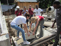 Haitissa rakennetaan