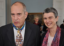 Jörn Donner. Kuva Markus Karjalainen, Ruotsin suurlähetystö