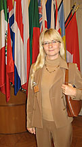 Janina Andersson vieraillessaan OECD:ssä. Kuva: Pia Nykänen
