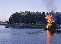 Juhannuskokko. Foto: Visitfinland
