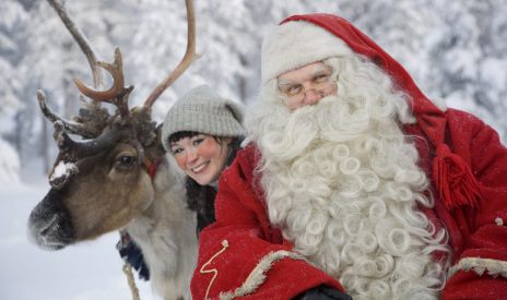 Jul i Finland, julgubben, jultomten, finska Lappland, Santa Claus, Korvatunturi, Finland