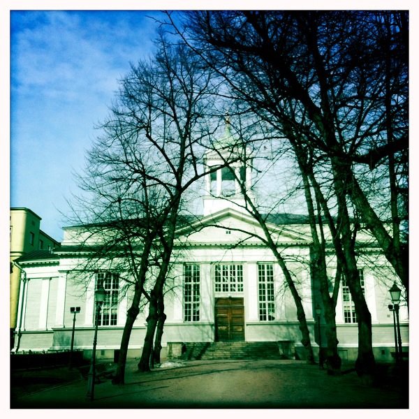 Vanha Kirkko in Helsinki, the church where my grandparents were married.