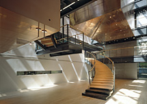 LEED embassy staircase