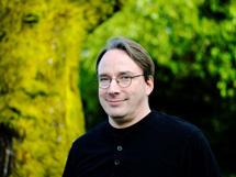 Linus Thorvalds. Kuva: Aki-Pekka Sinikoski.
