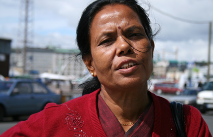 Manju Rayamajhi, Nepal. Kuva: Marja-Leena Kultanen