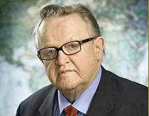 Martti Ahtisaari CMI/Janne Mikkilä
