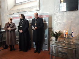 Piemiņas brīdis Sv. Trīsvienības baznīcā