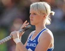 Pole vaulter Minna Nikkanen