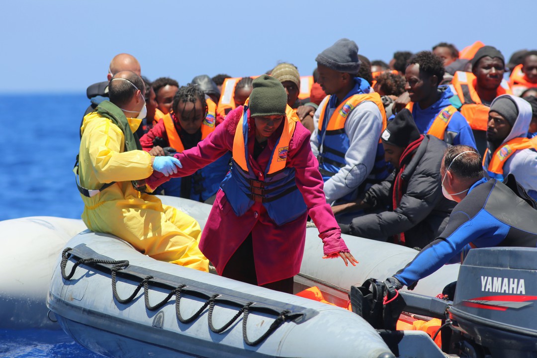 Refugees and migrants (EU Frontex)