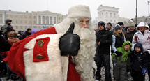 Santa’s an ambassador of Christmas. Picture: thisisFINLAND.fi