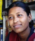 Sunyana Prajapati, Nepal. Bild: Eeva Maijala