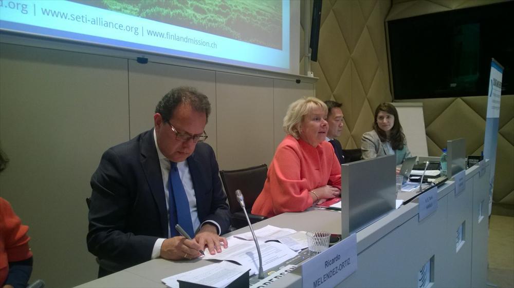 Suomen WTO:n tiloissa järjestämän seminaarin tarkoituksena oli edistää Suomelle tärkeän sopimuksen saamista päätökseen. Kuva: Tapio Pyysalo