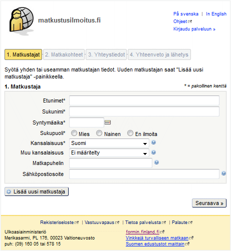 www-matkustusilmoitus-fi