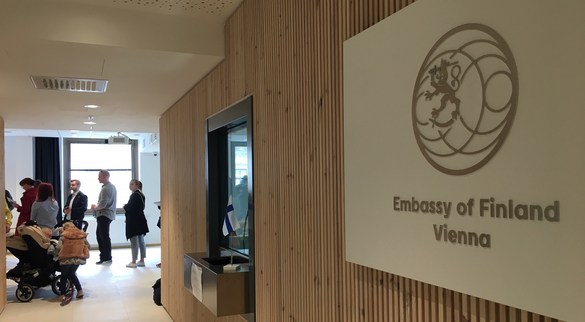 Eduskuntavaalien ennakkoäänestys Wienin suurlähetystössä